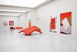 Jeremy Hutchison – The Never Never, vue de l'installation, Casino Luxembourg – Forum d'art contemporain, 2022