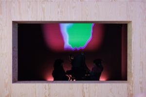 Dominique Gonzalez-Foerster, Endodrome, vue de l'installation. Casino Luxembourg - Forum d'art contemporain, 2023