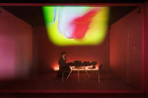 Dominique Gonzalez-Foerster, Endodrome, vue de l'installation. Casino Luxembourg - Forum d'art contemporain, 2023