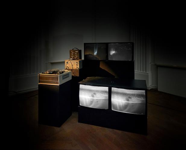 Aldo Tambellini, "Black Video 1 & 2" © Casino Luxembourg, 2024