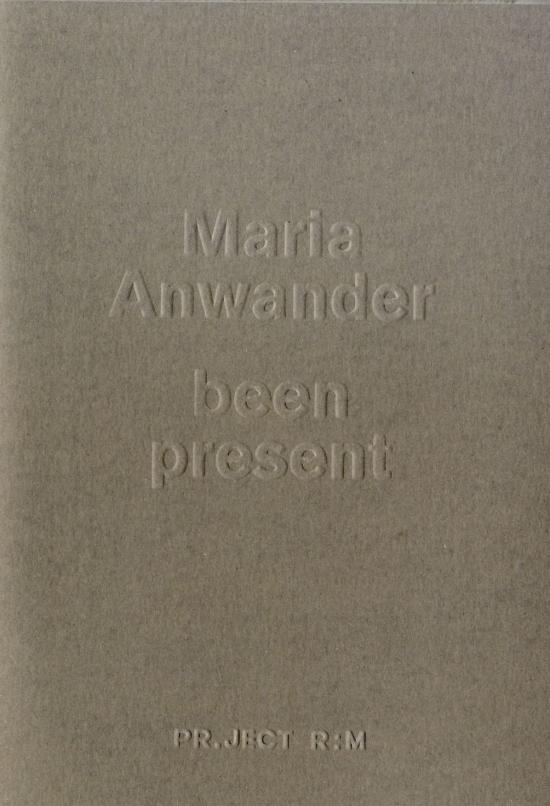 Maria Anwander – been present